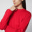 Rotes Maggie Langarmshirt aus Bio-Baumwolle