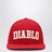 Rote Diablo Cap aus Polyester