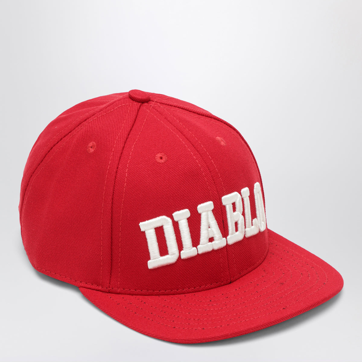 Rote Diablo Cap aus Polyester