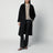 Black Manuela Icon Coat in zibeline camel