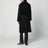 Black Manuela Icon Coat in zibeline camel