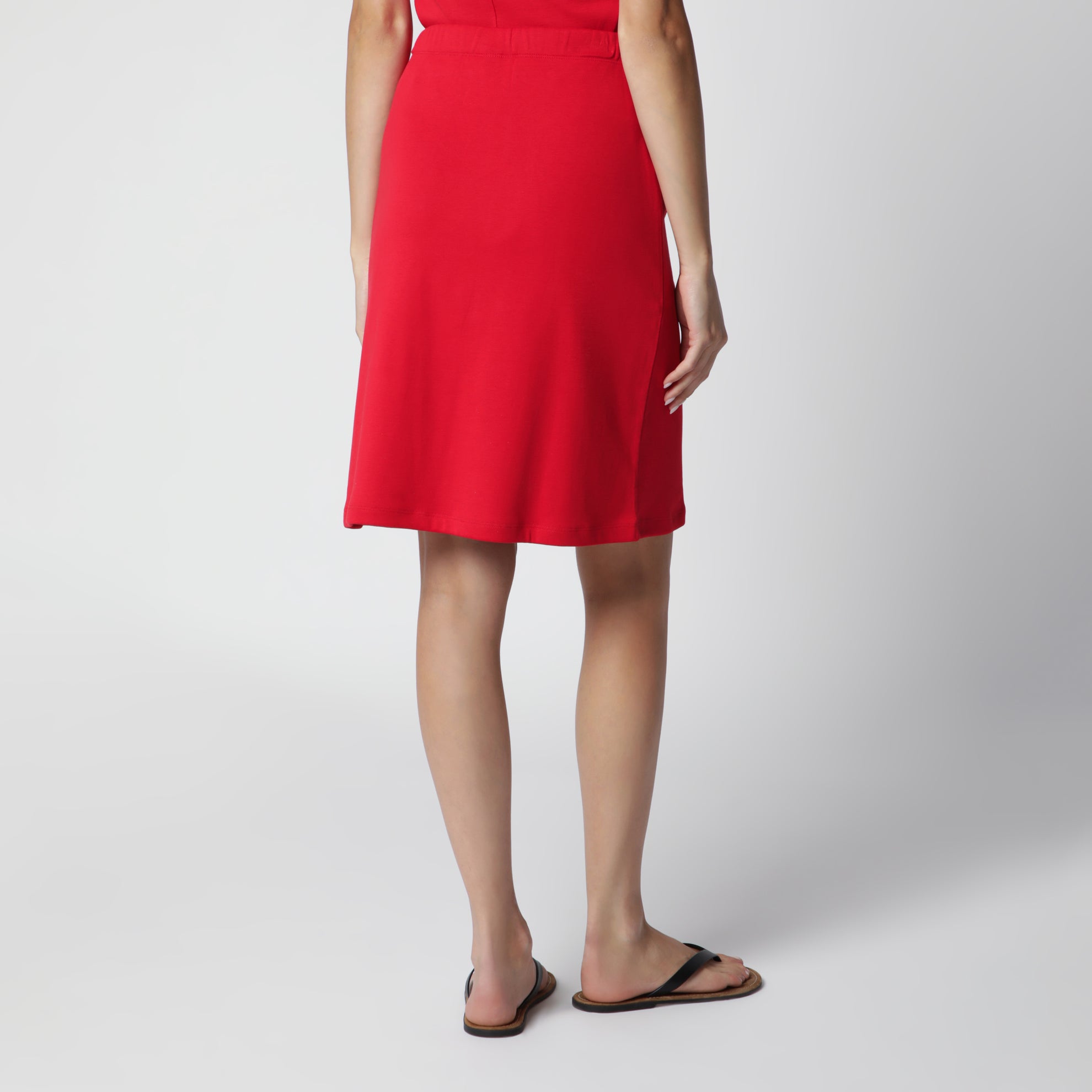 Roter Marie Rock aus Bio-Baumwolle