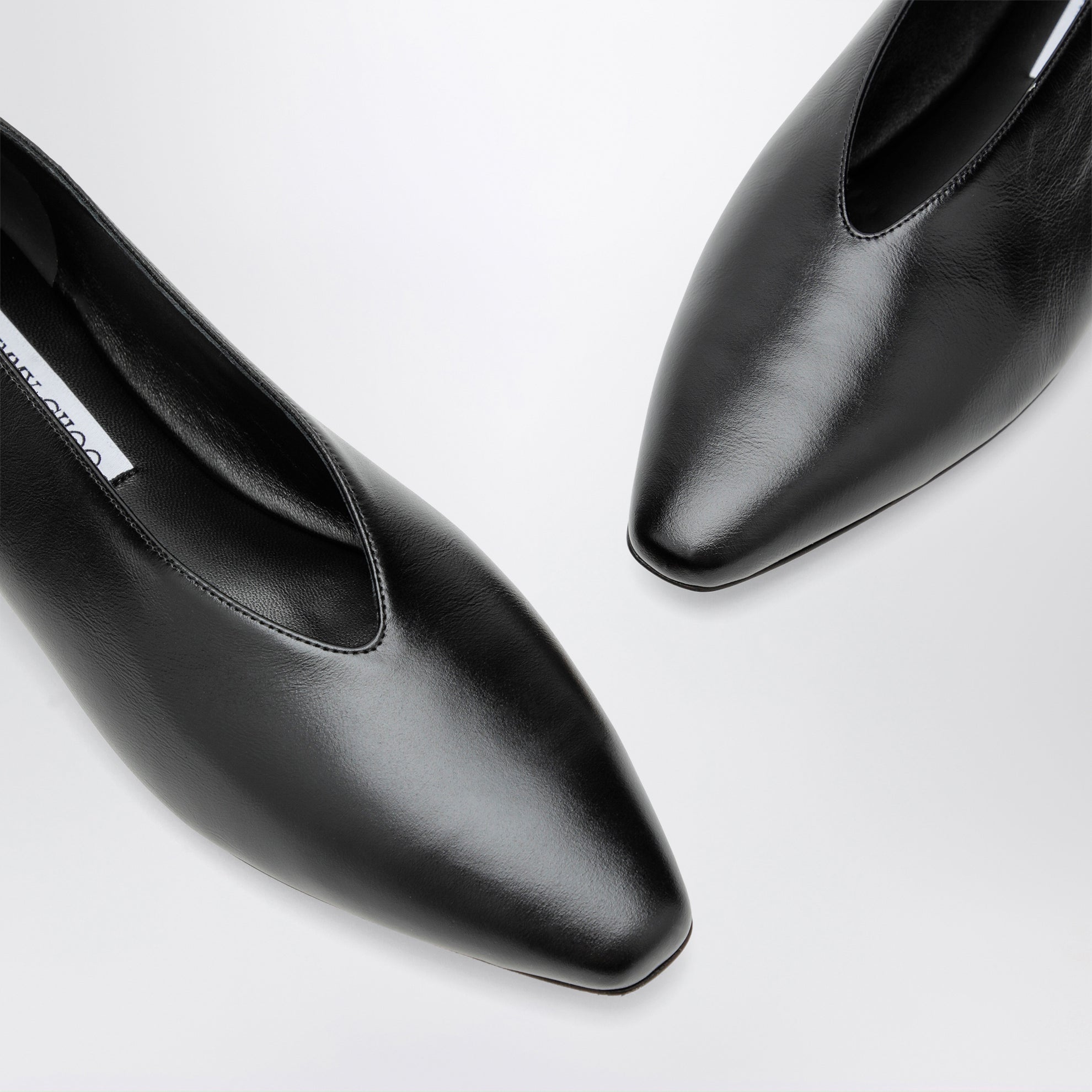 Ballerines Margot en cuir noir