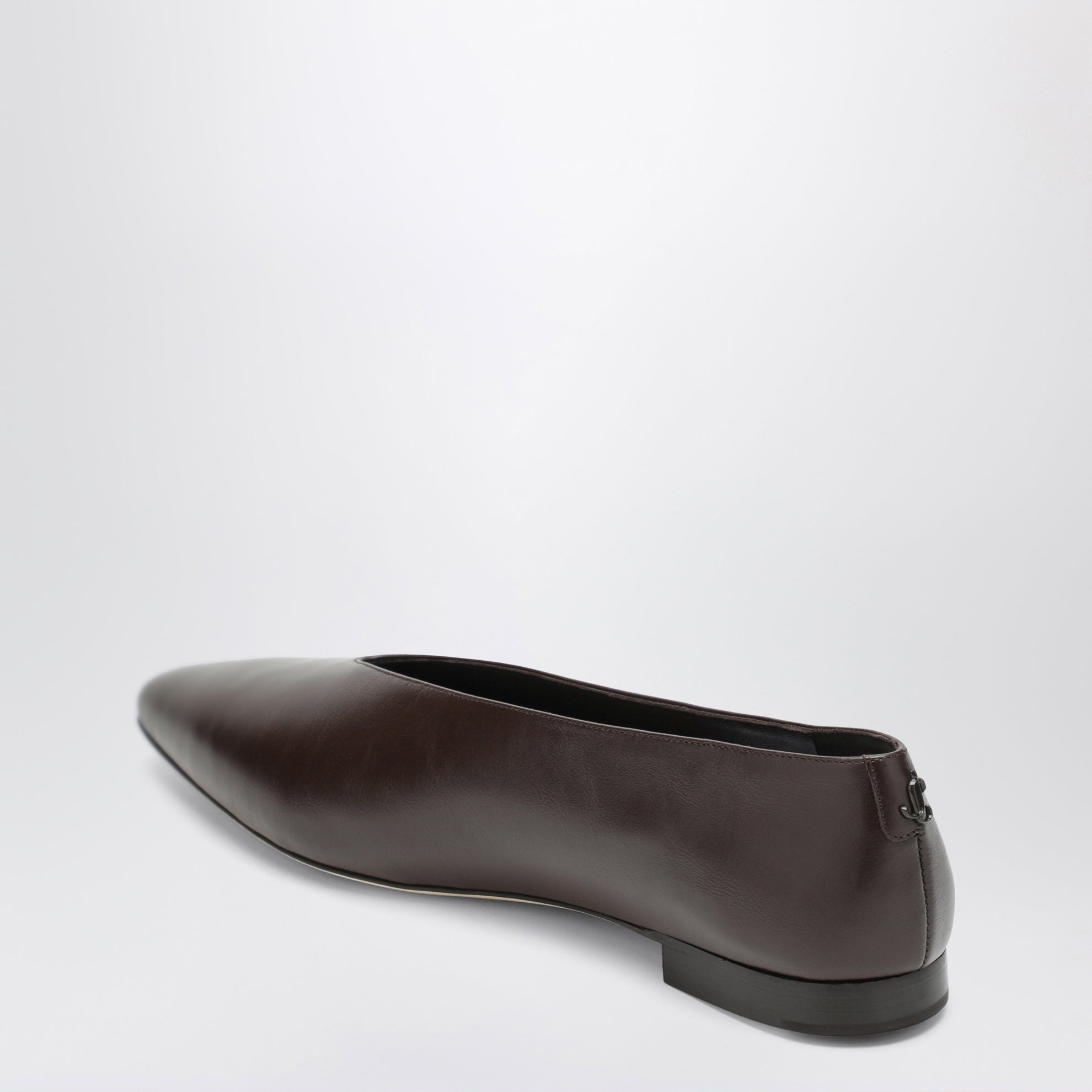 Ballerine Margot in pelle color cioccolato