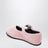 Chaussures Mary Jane en velours rose