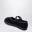Blue velvet Mary Jane shoes