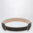 Ceinture marron en daim avec clous