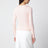 T-shirt a maniche lunghe Max in cotone biologico rosa