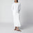 White Max Organic Cotton Long-Sleeve T-Shirt