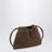 Borsa BC Duo Pouch caramello in suede con monile