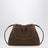 Borsa BC Duo Pouch caramello in suede con monile