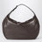 Braune Hobo Boule Tasche aus Nappaleder