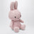 Pink Miffy plush in corduroy 33 CM
