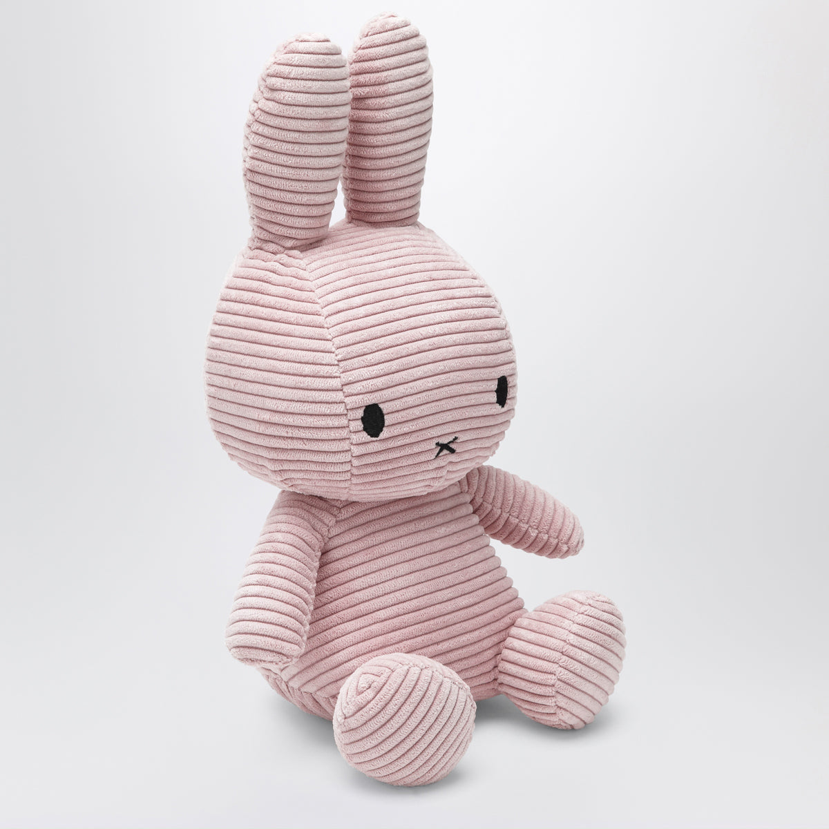 Peluche Miffy rosa in velluto a coste 33 CM