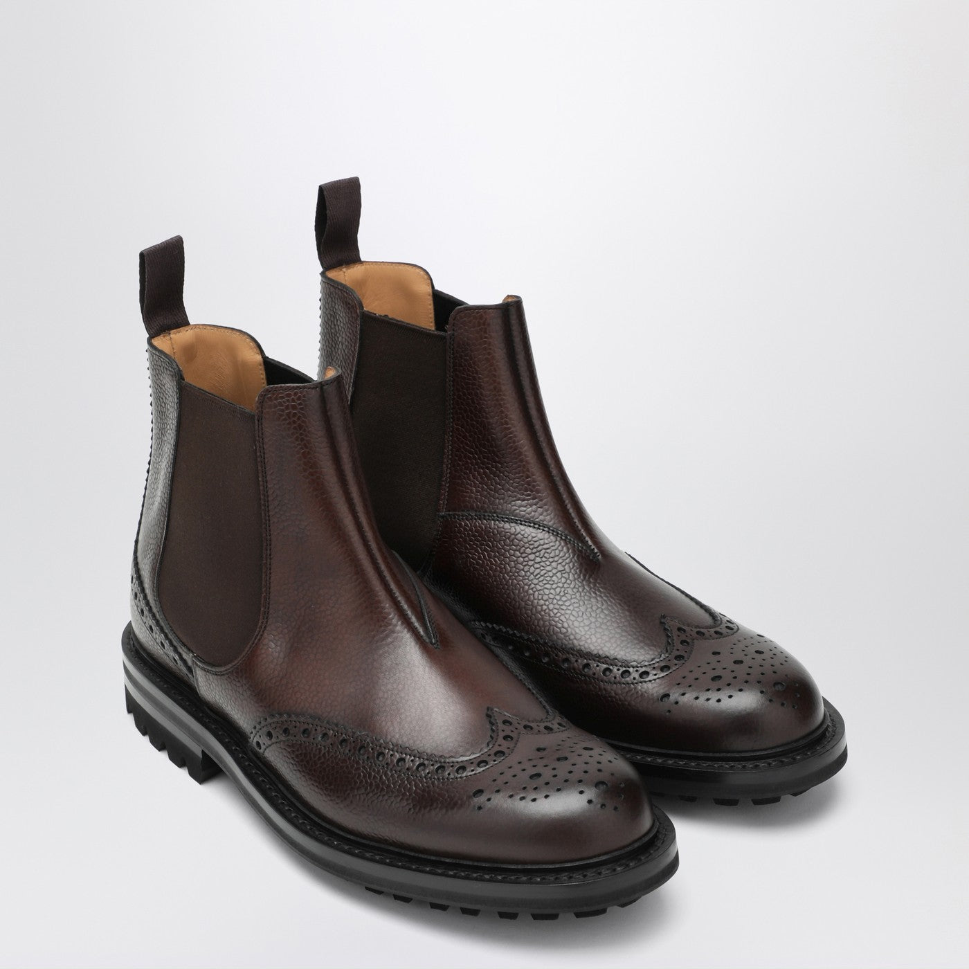 Mcentyre LW brown ebony Chelsea boots
