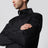 Black Leros jacket in cotton twill