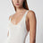 Robe longue Iliya en viscose et coton couleur crème