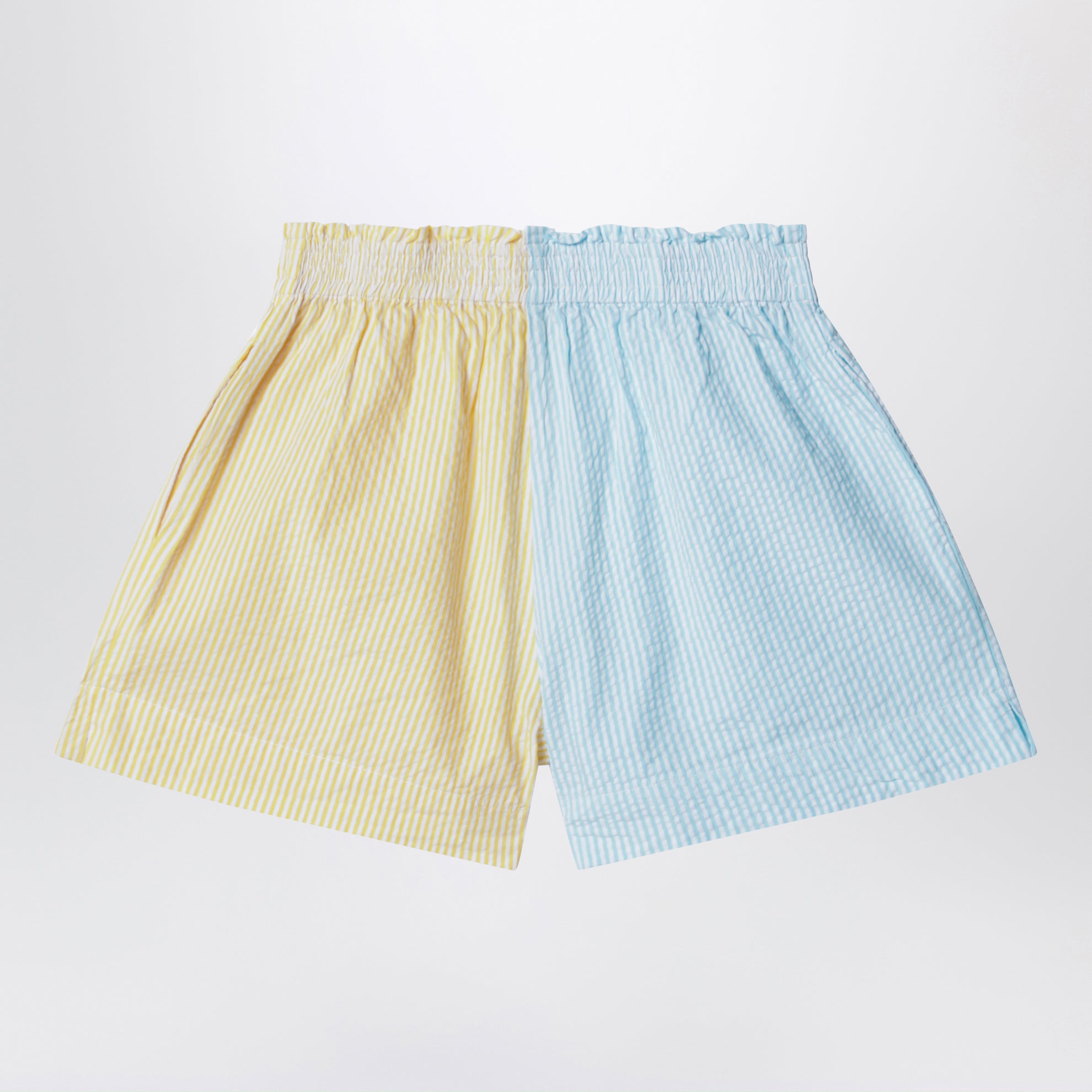 Shorts color-block a righe
