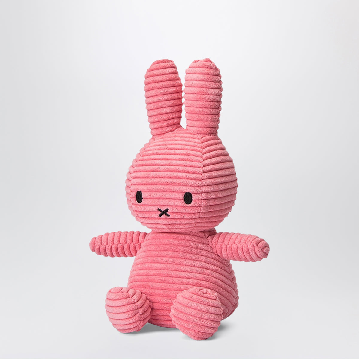 Peluche Miffy Bubble Pink en velours côtelé 23 CM