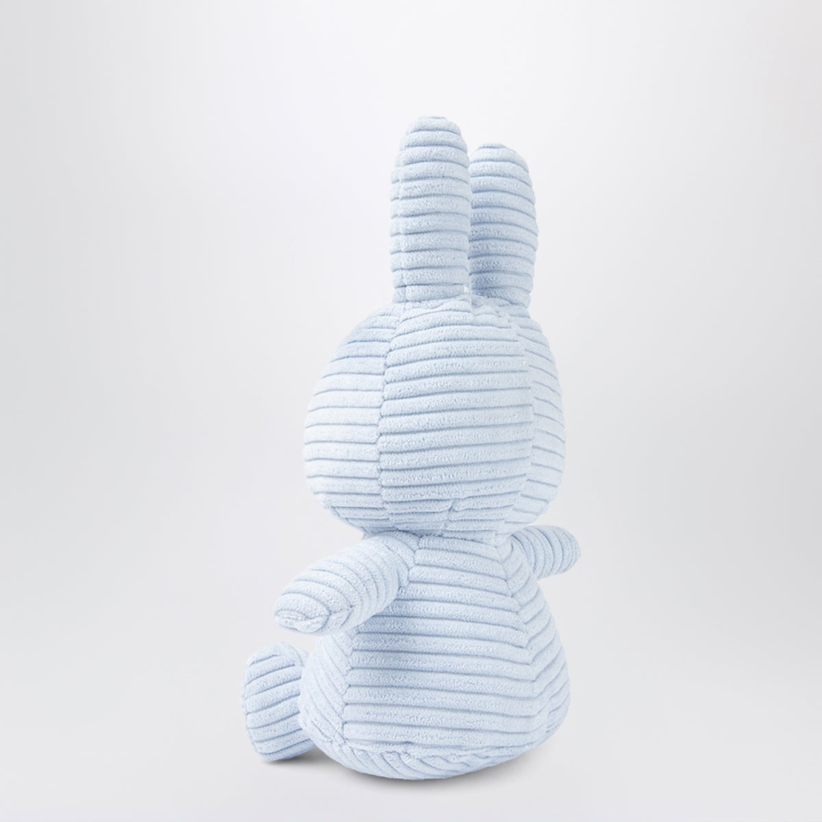 Ice-coloured Miffy plush in corduroy 23 CM