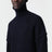 Dunkelnavyblauer Rollkragenpullover aus Rippstrickwolle