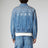 Denim Trucker Jacket Crystals blue