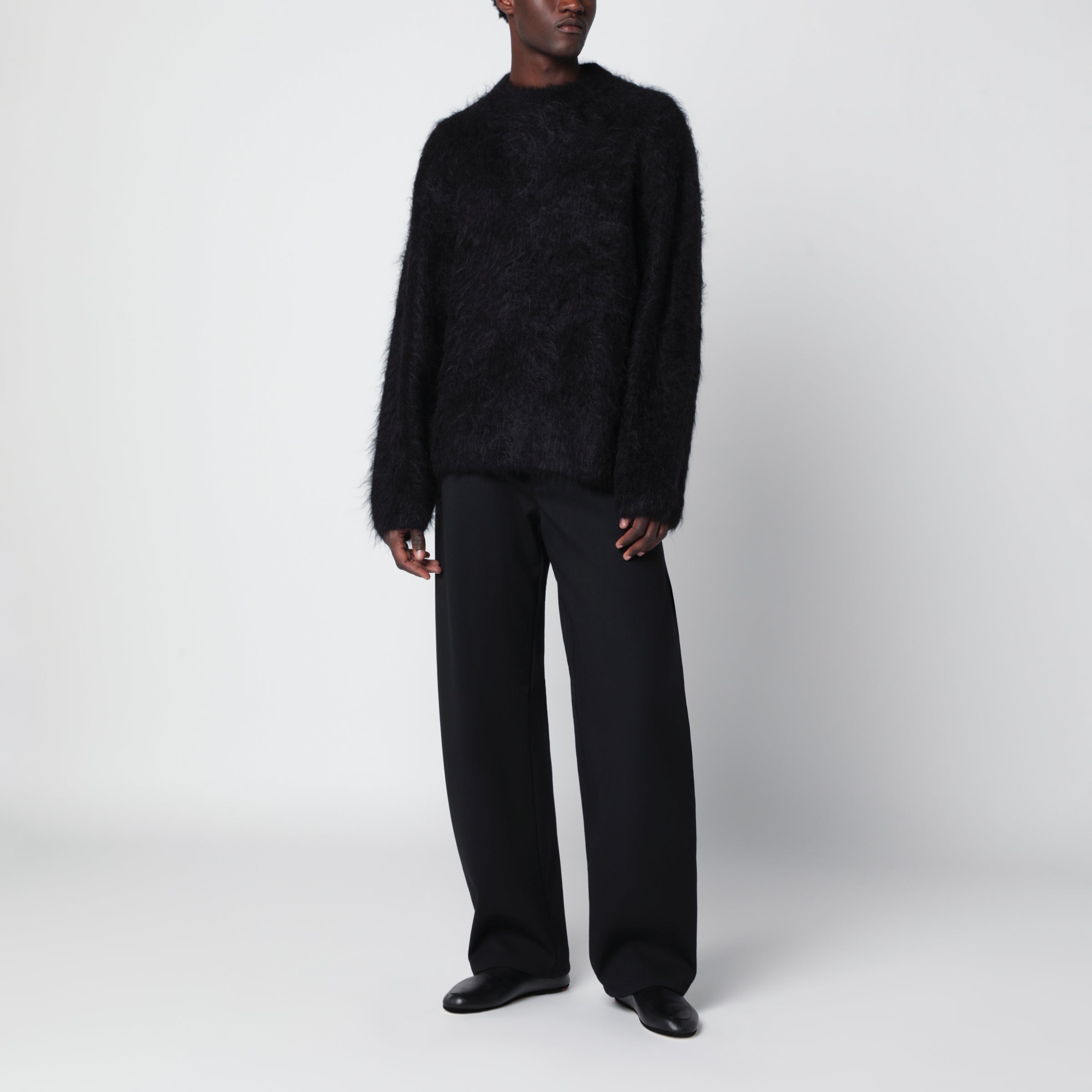 Séfr Black Haru alpaca sweater | TheDoubleF