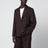 Seydou mud-colored jacket in wool blend twill
