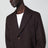 Seydou mud-colored jacket in wool blend twill