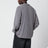 Grey crinkled-effect cotton shirt