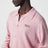 Cardigan camicia rosa in misto lana