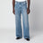 Hellblaue Jeans mit verwaschenem Effekt
