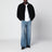 Hellblaue Jeans mit verwaschenem Effekt