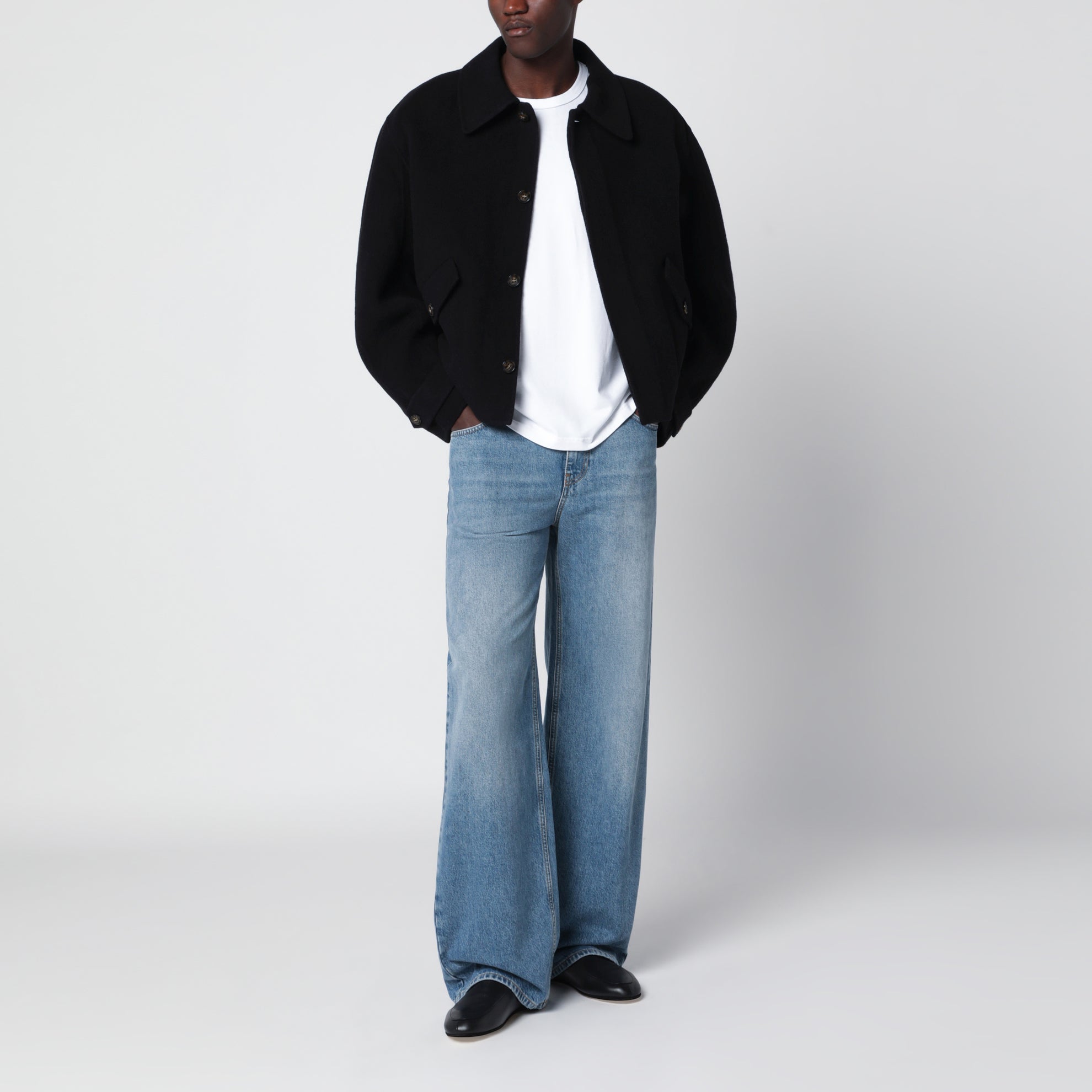 Black wool jacket