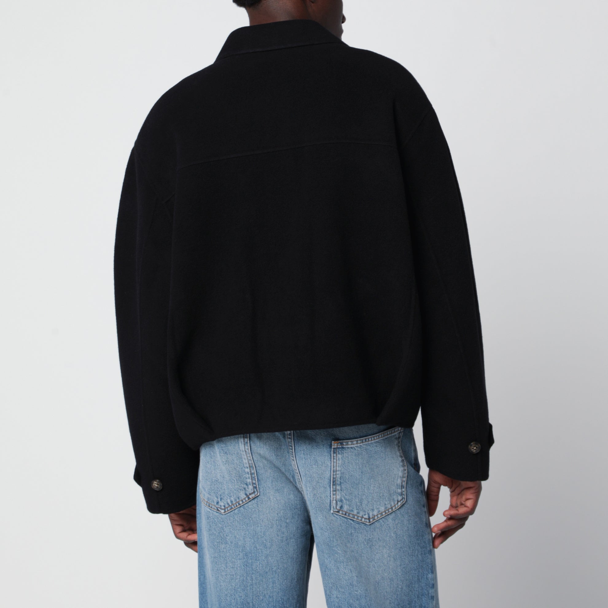 Black wool jacket