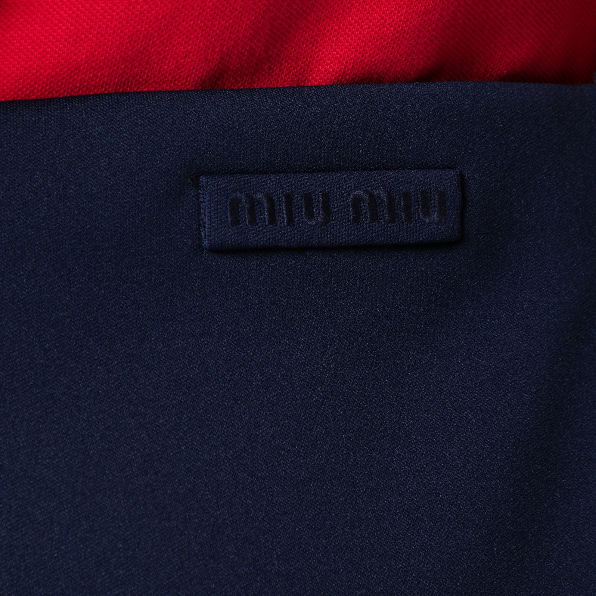 Jupe bleu baltique en jersey technique