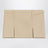 Minigonna color soia in lana e cashmere
