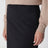Gonna tubino nera in popeline stretch