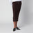 Ebano midi skirt in jersey