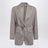 Melange Virgin Wool Blazer in Almond