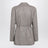 Melange Virgin Wool Blazer in Almond