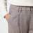Pantalon large en laine beige