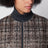 Bomber Dazzling Dégradé beige in alpaca e lana