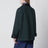 Bottle green gabardine and leather jacket