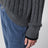 Michel Bi Grey 21 Rollkragenpullover aus Kaschmir
