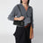 Black Mie shoulder bag in brushed leather