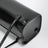 Black Mie shoulder bag in brushed leather