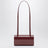 Borsa a spalla Mie bordeaux in pelle verniciata