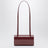 Borsa a spalla Mie bordeaux in pelle verniciata