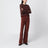 Mila Stripes Brown 21 Pullover aus Kaschmir